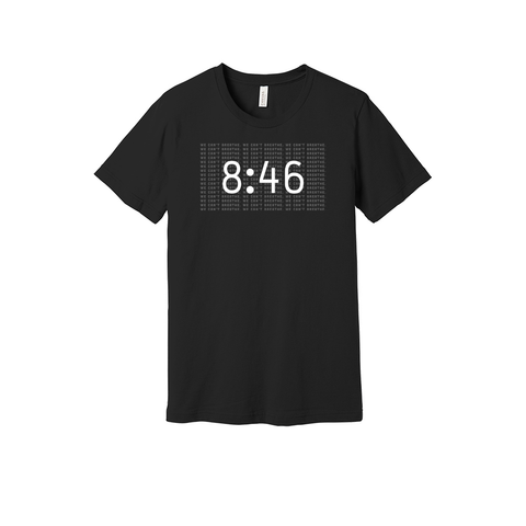 8 Min 46 Sec: We Can't Breathe- Unisex Crew Neck T-Shirt