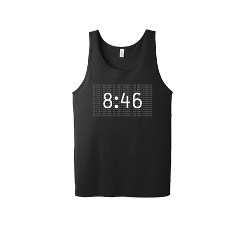 8 Min 46 Sec: We Can't Breathe - Unisex Tank