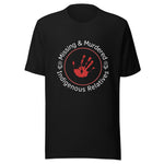 Missing and Murdered Indigenous Relatives Red Hand Unisex Crew neck t-shirt