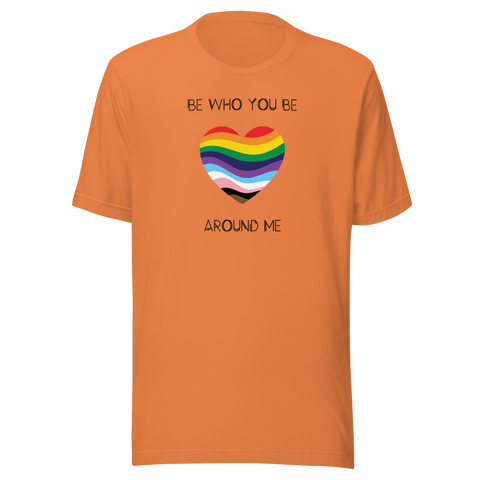 Be Who You Be crew neck t-shirt