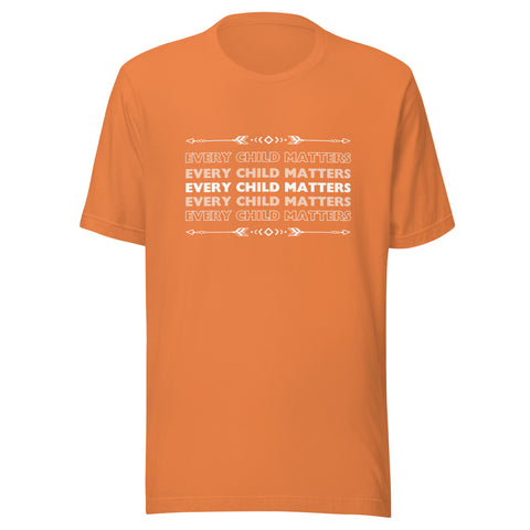 Every Child Matters Orange Shirt Day Unisex crew neck t-shirt